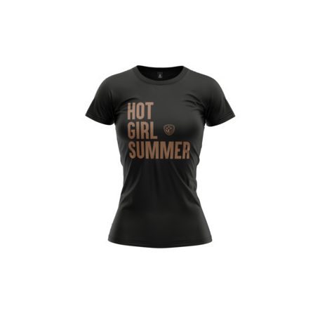Fekete "Hot Girl Summer" Női Póló 