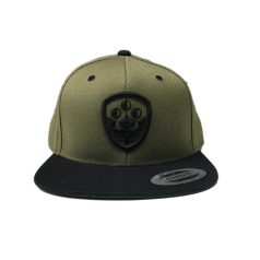 Khakizöld-Fekete Snapback sapka